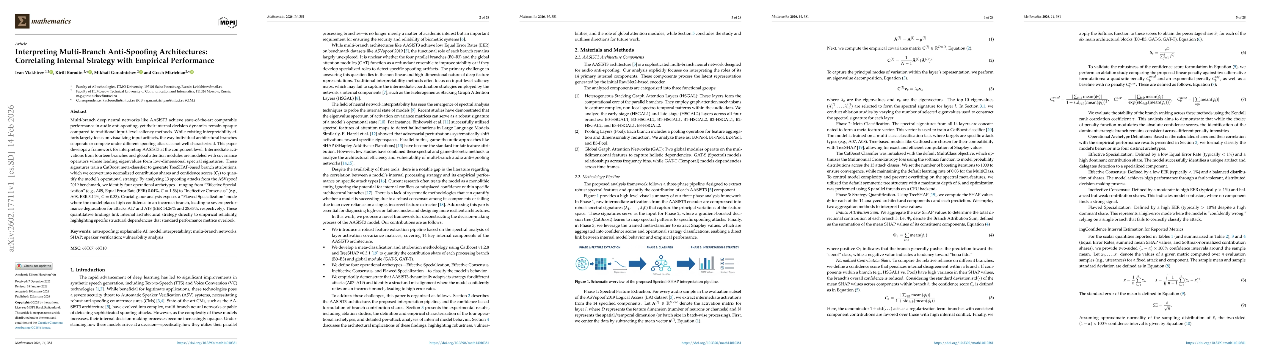 Thumbnail for Interpreting Multi-Branch Anti-Spoofing Architectures: Correlating Internal Strategy with Empirical Performance