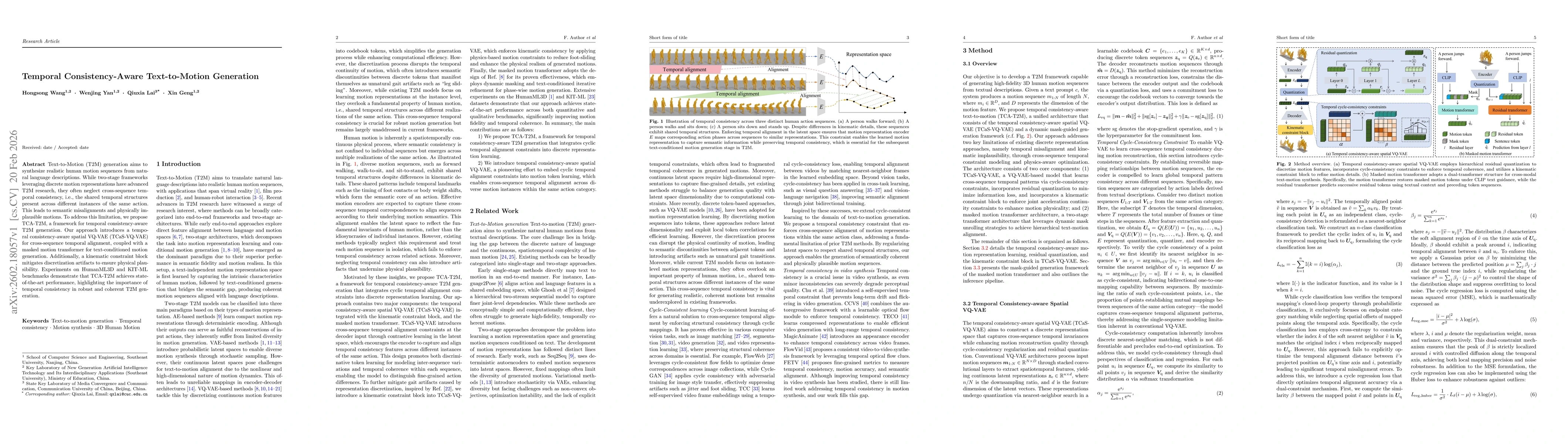 Thumbnail for Temporal Consistency-Aware Text-to-Motion Generation