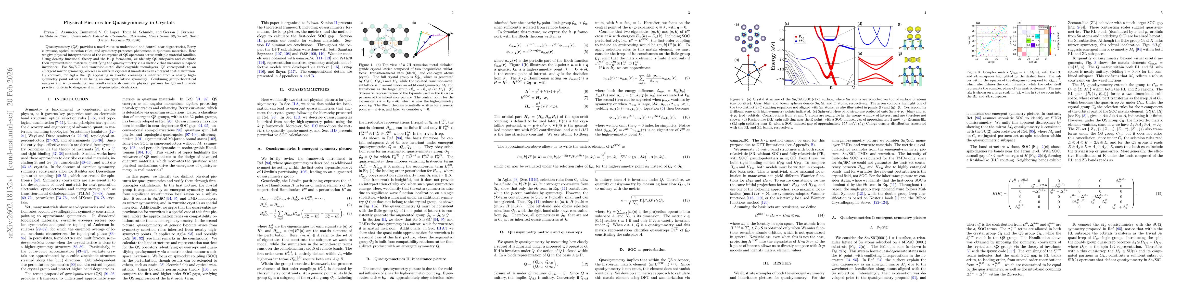 Thumbnail for Physical Pictures for Quasisymmetry in Crystals