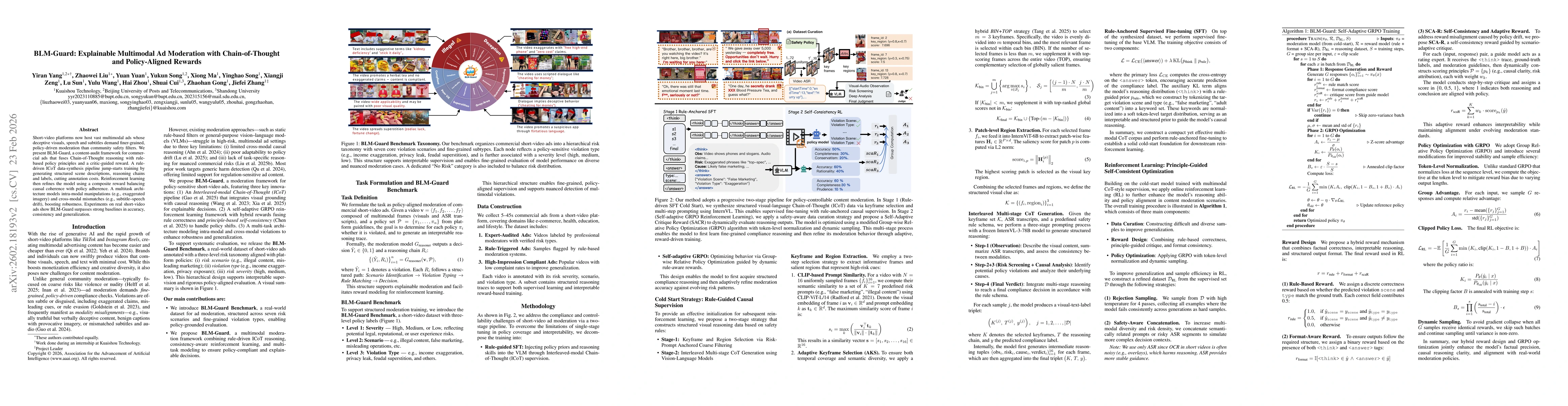Thumbnail for BLM-Guard: Explainable Multimodal Ad Moderation with Chain-of-Thought and Policy-Aligned Rewards