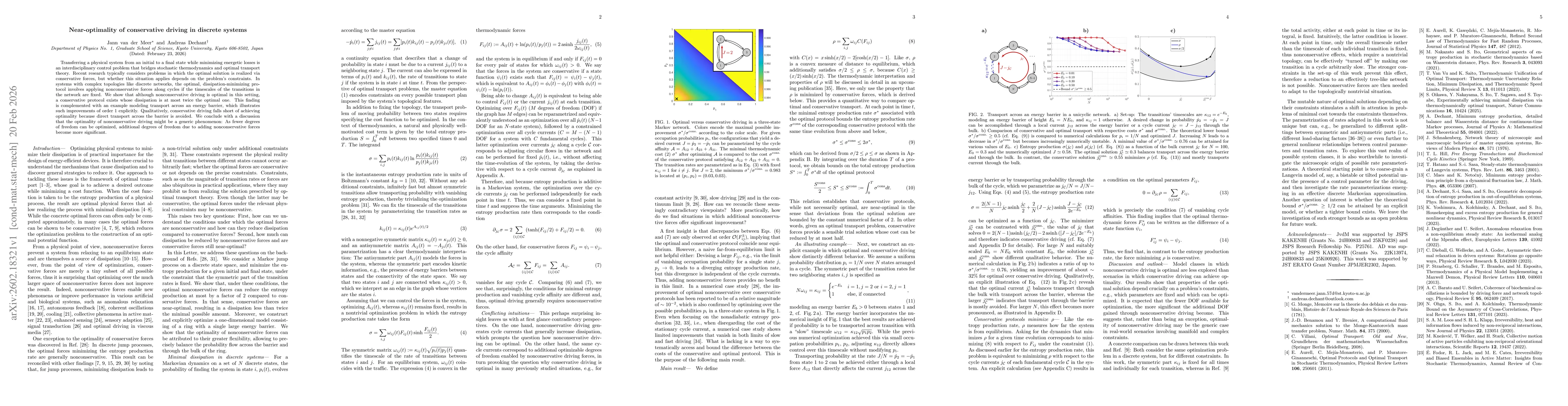 Thumbnail for Near-optimality of conservative driving in discrete systems