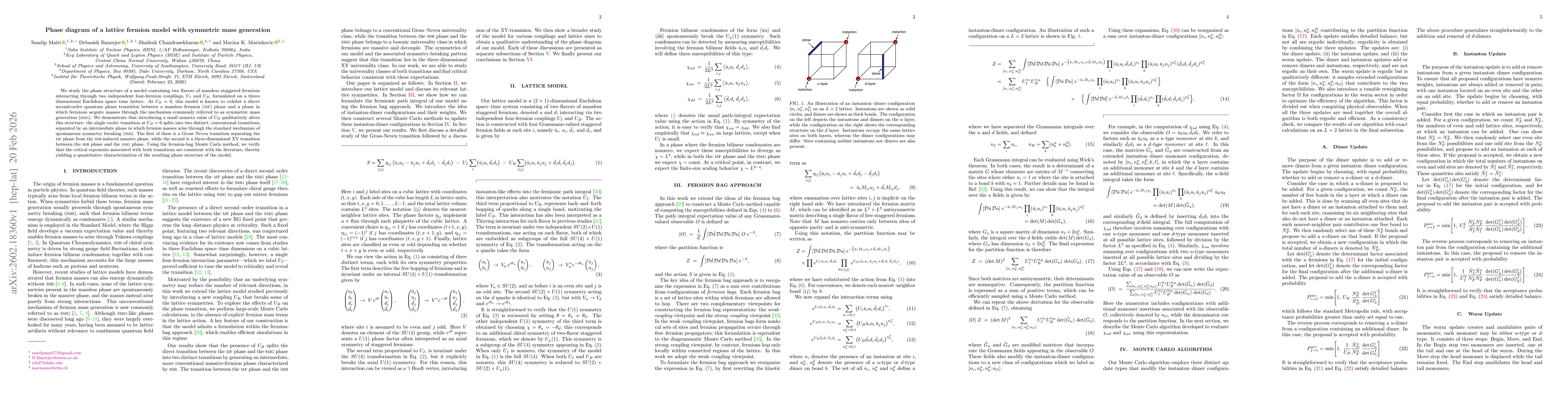 Thumbnail for Phase diagram of a lattice fermion model with symmetric mass generation