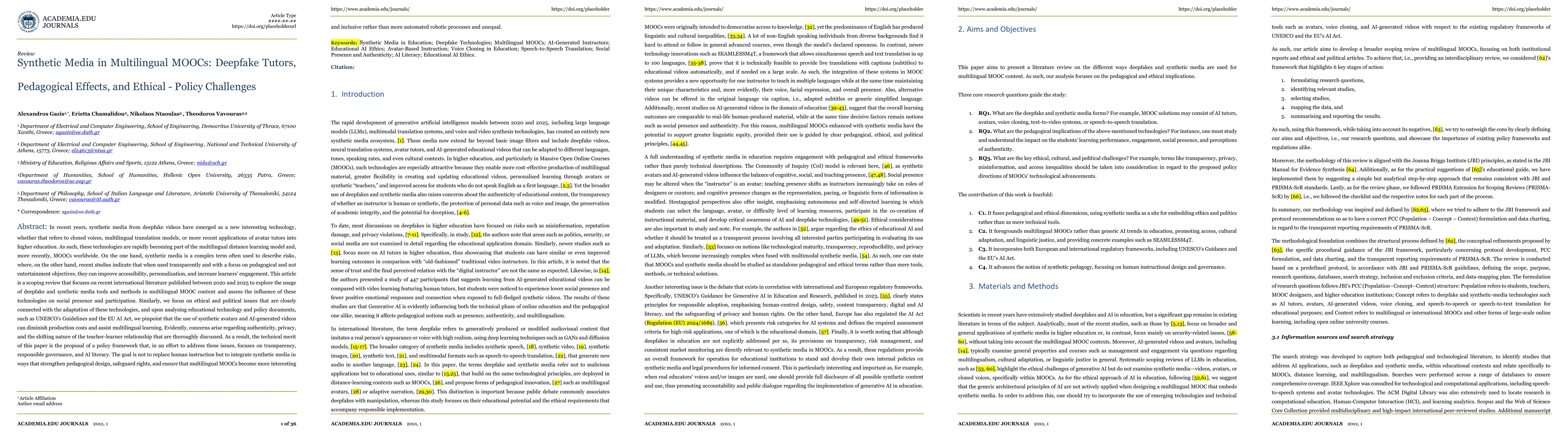 Thumbnail for Synthetic Media in Multilingual MOOCs: Deepfake Tutors, Pedagogical Effects, and Ethical-Policy Challenges
