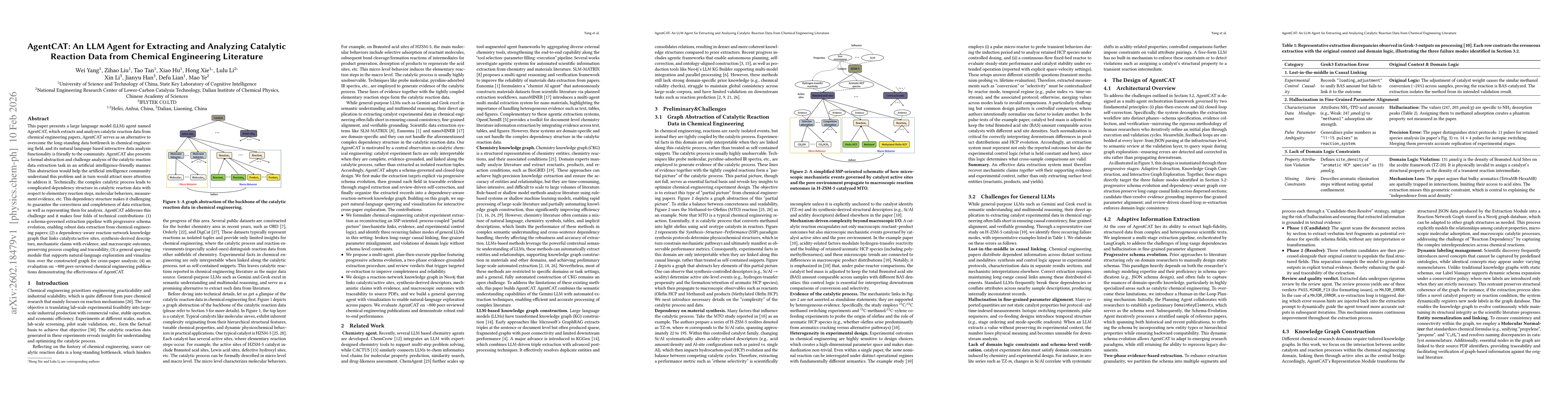 Thumbnail for AgentCAT: An LLM Agent for Extracting and Analyzing Catalytic Reaction Data from Chemical Engineering Literature