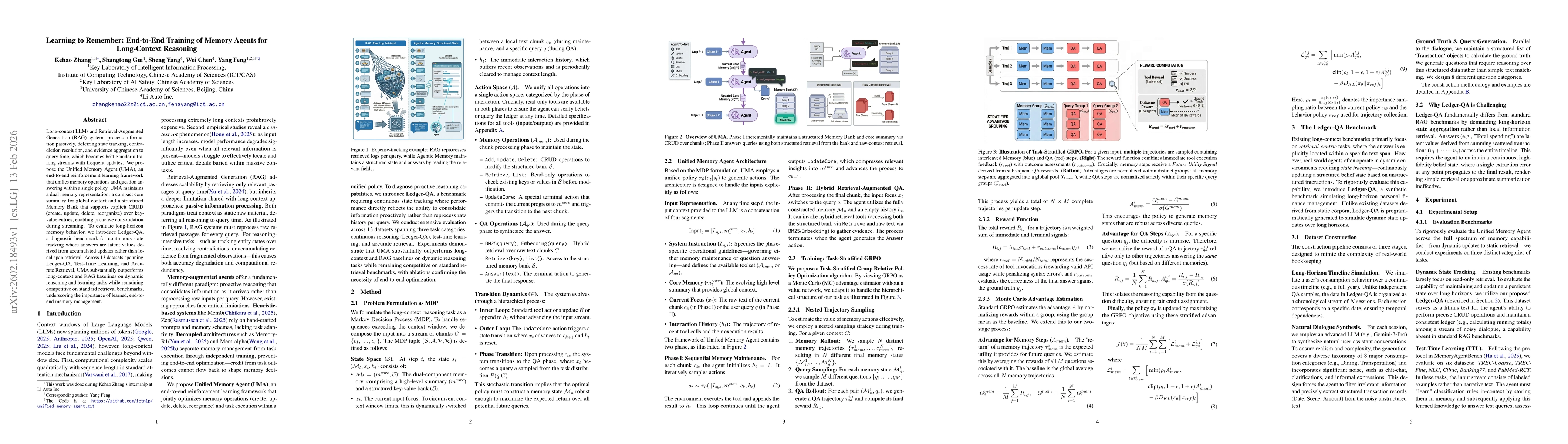 Thumbnail for Learning to Remember: End-to-End Training of Memory Agents for Long-Context Reasoning