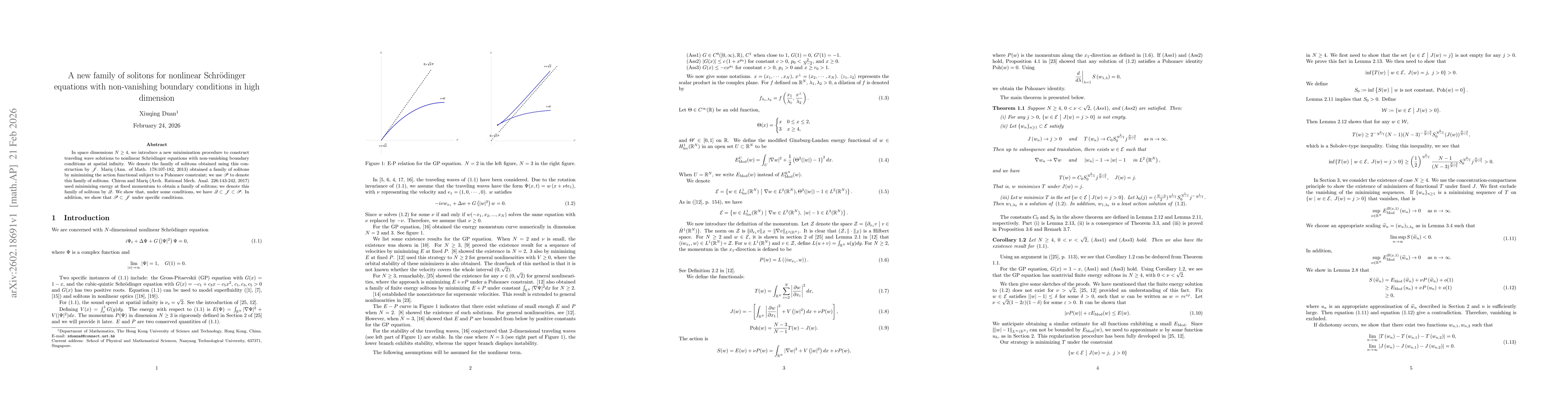 Thumbnail for A new family of solitons for nonlinear Schrödinger equations with non-vanishing boundary conditions in high dimension