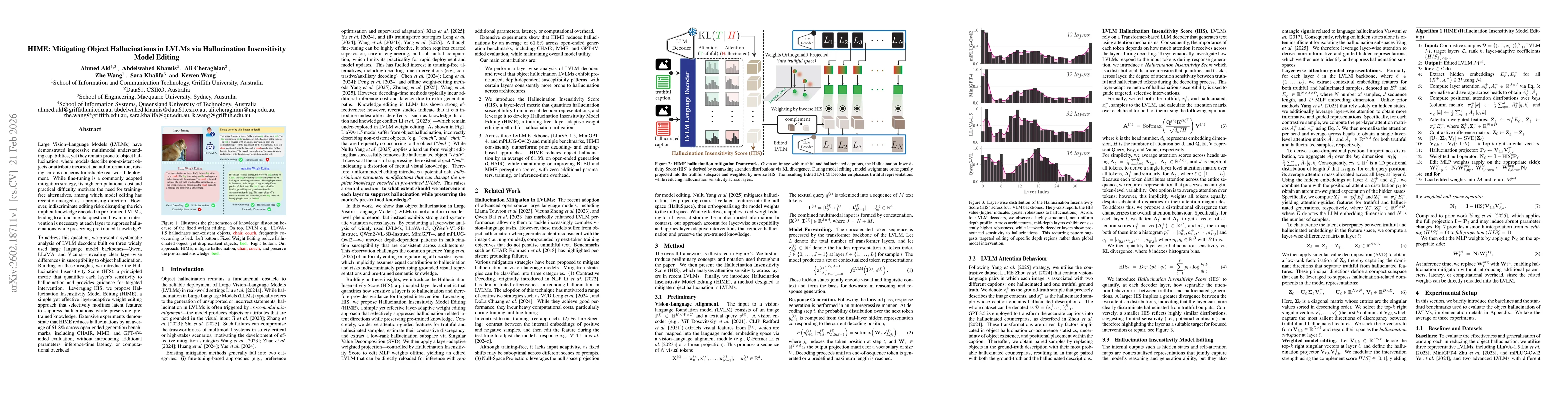 Thumbnail for HIME: Mitigating Object Hallucinations in LVLMs via Hallucination Insensitivity Model Editing