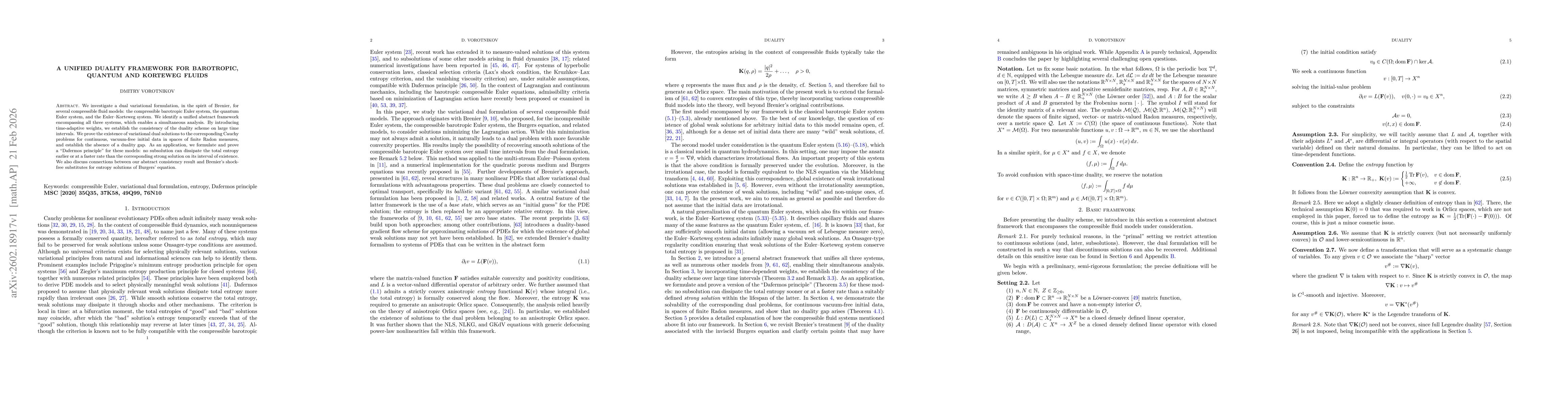Thumbnail for A unified duality framework for barotropic, quantum and Korteweg fluids