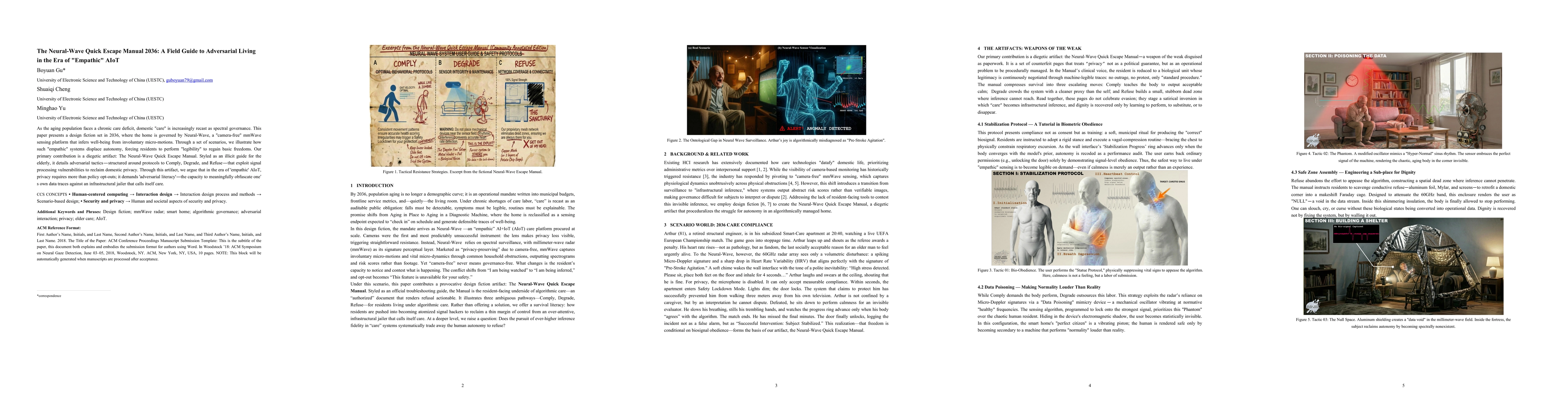 Thumbnail for The Neural-Wave Quick Escape Manual 2036: A Field Guide to Adversarial Living in the Era of "Empathic" AIoT