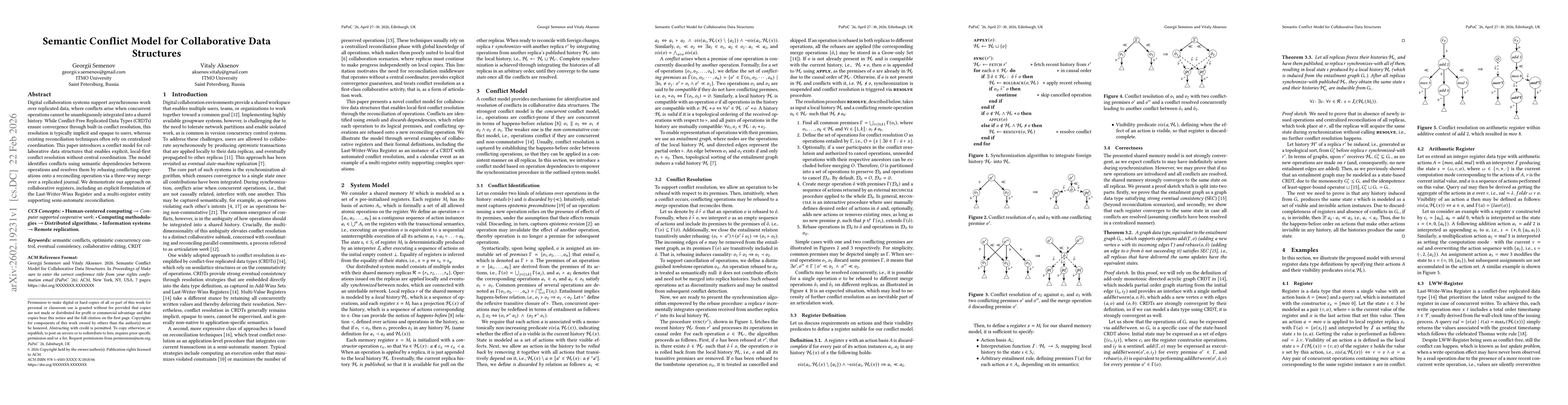 Thumbnail for Semantic Conflict Model for Collaborative Data Structures
