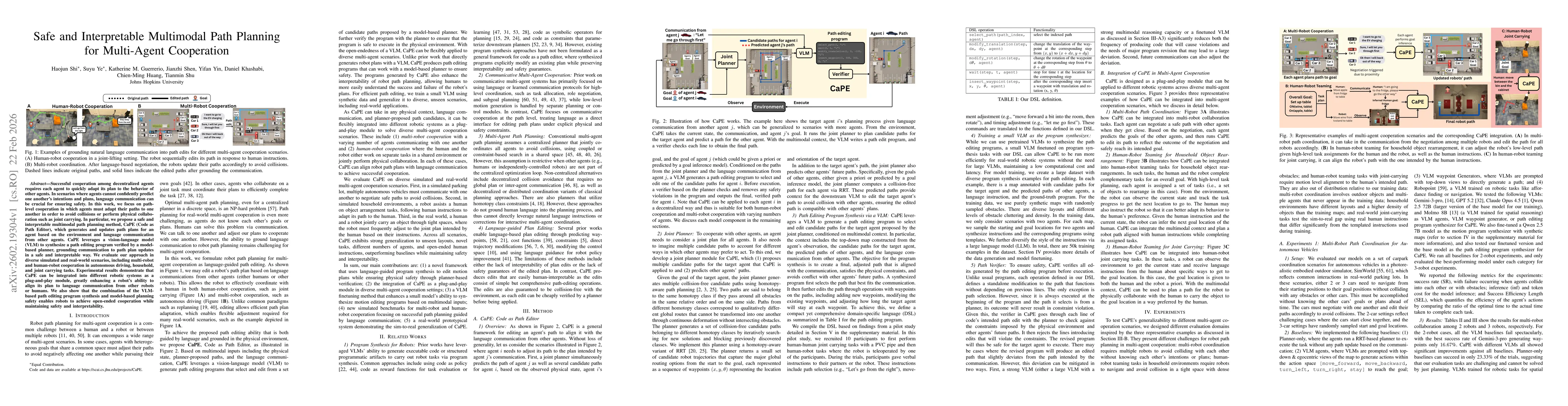 Thumbnail for Safe and Interpretable Multimodal Path Planning for Multi-Agent Cooperation