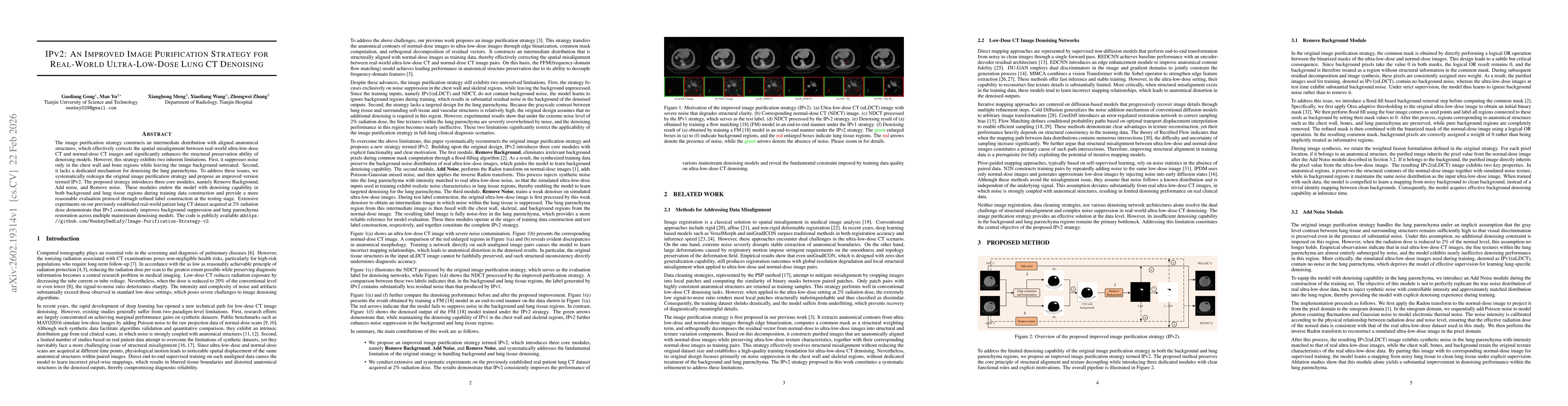 Thumbnail for IPv2: An Improved Image Purification Strategy for Real-World Ultra-Low-Dose Lung CT Denoising