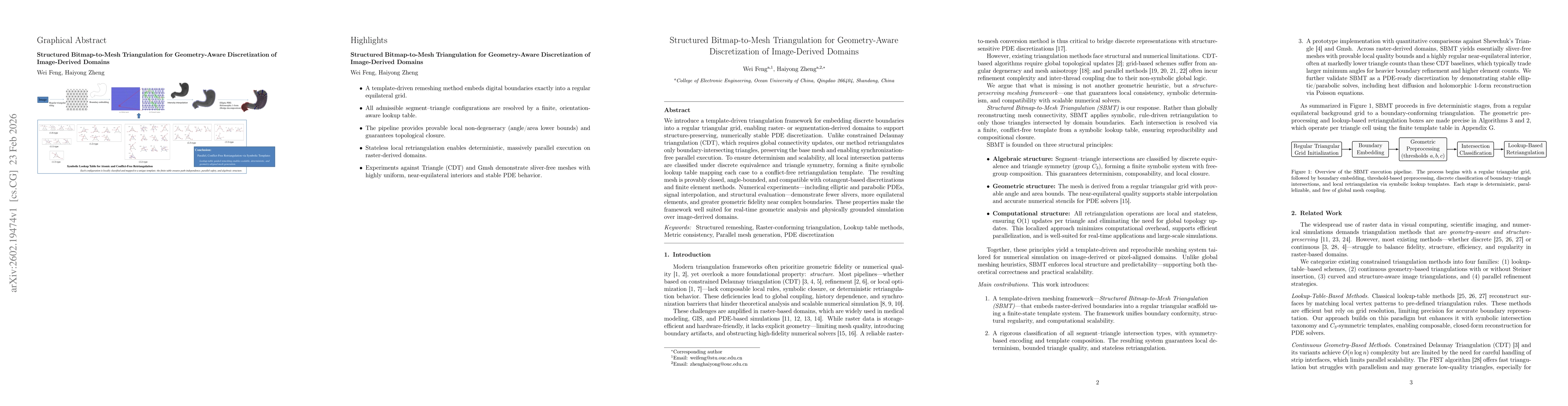 Thumbnail for Structured Bitmap-to-Mesh Triangulation for Geometry-Aware Discretization of Image-Derived Domains