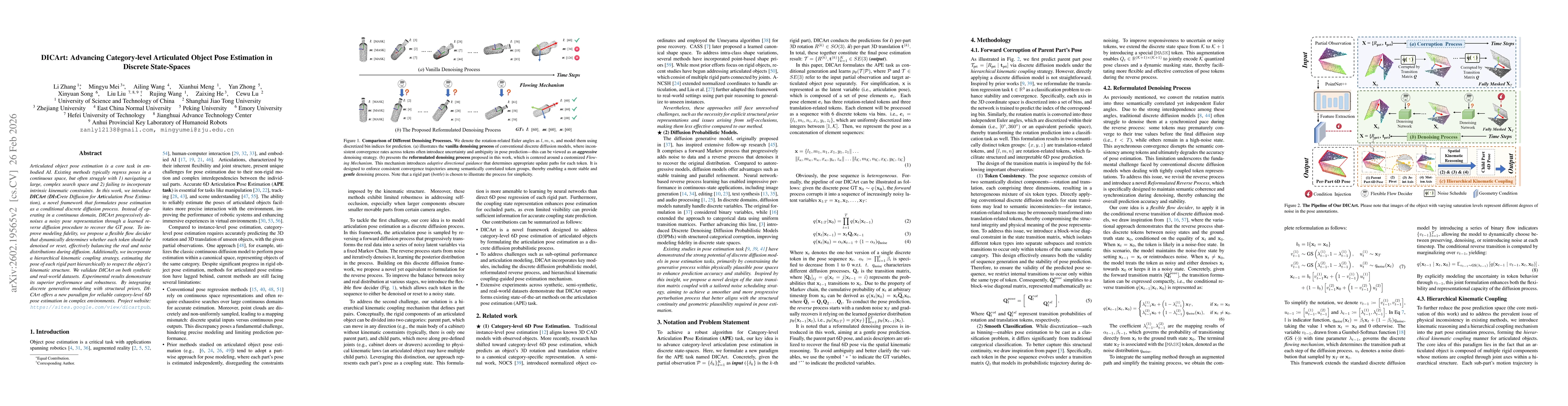 Thumbnail for DICArt: Advancing Category-level Articulated Object Pose Estimation in Discrete State-Spaces