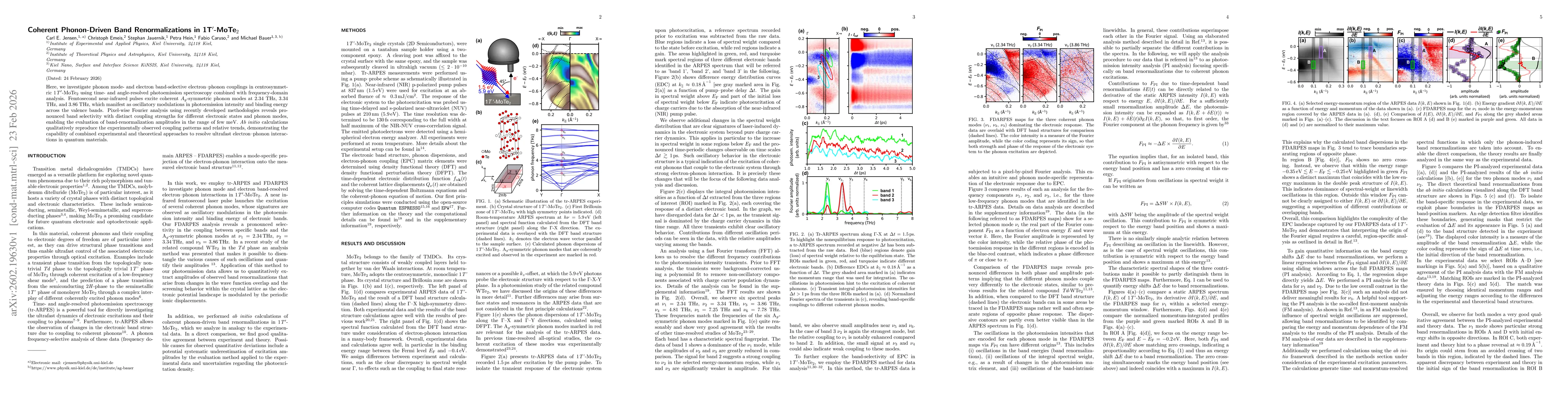 Thumbnail for Coherent Phonon-Driven Band Renormalizations in 1T$'$-MoTe$_2$