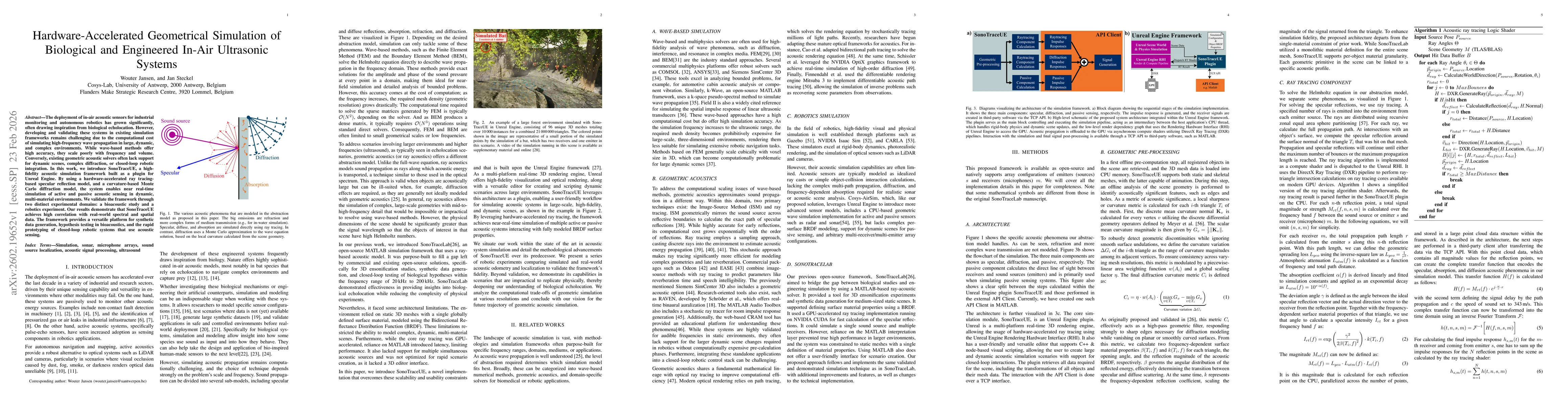 Thumbnail for Hardware-Accelerated Geometrical Simulation of Biological and Engineered In-Air Ultrasonic Systems