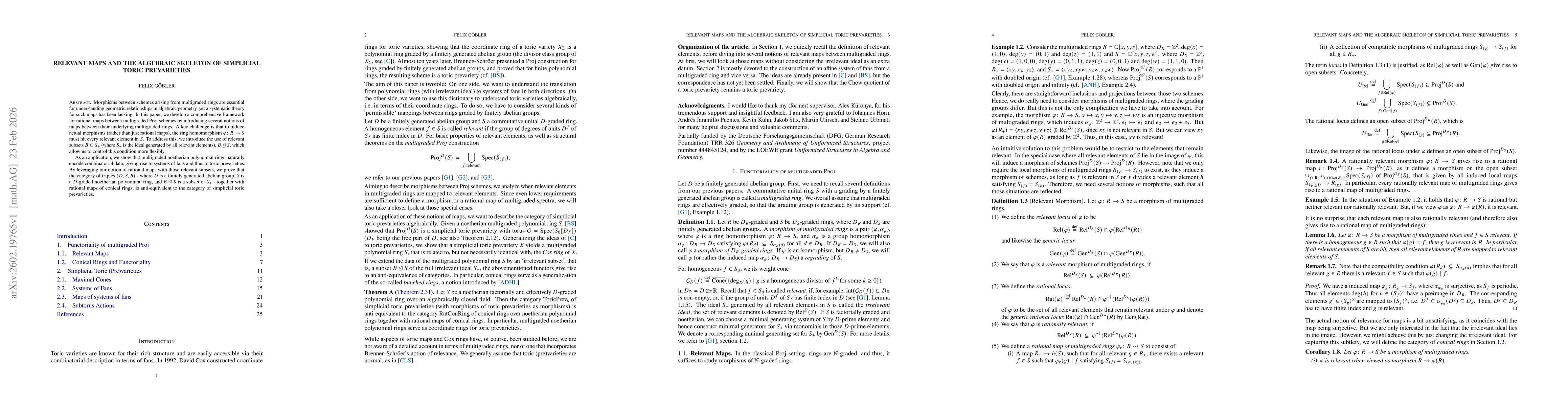 Thumbnail for Relevant maps and the algebraic skeleton of simplicial toric prevarieties