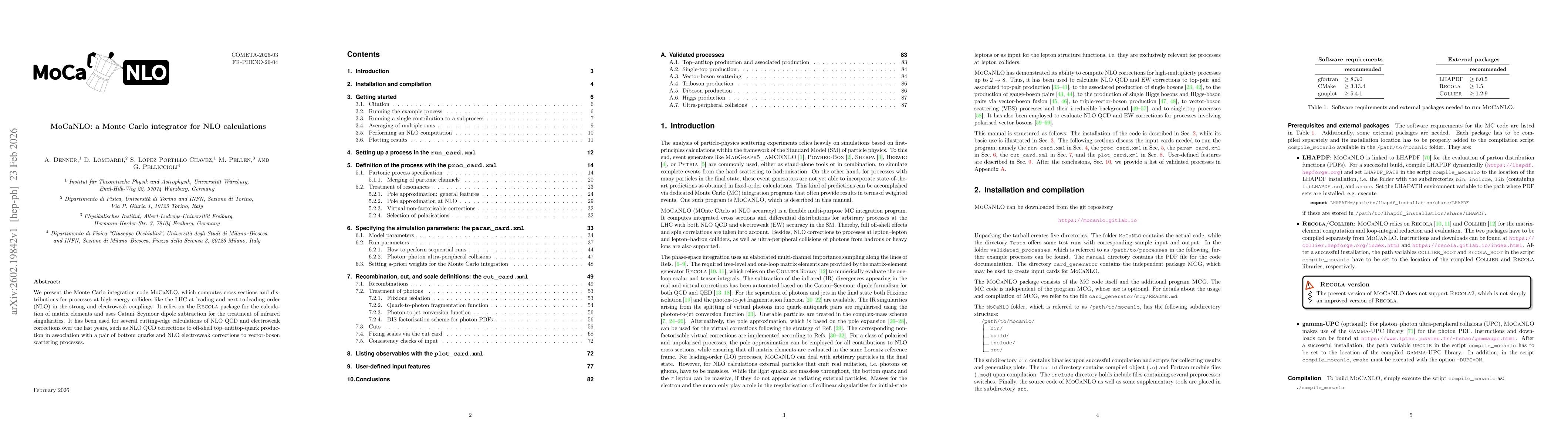 Thumbnail for MoCaNLO: a Monte Carlo integrator for NLO calculations