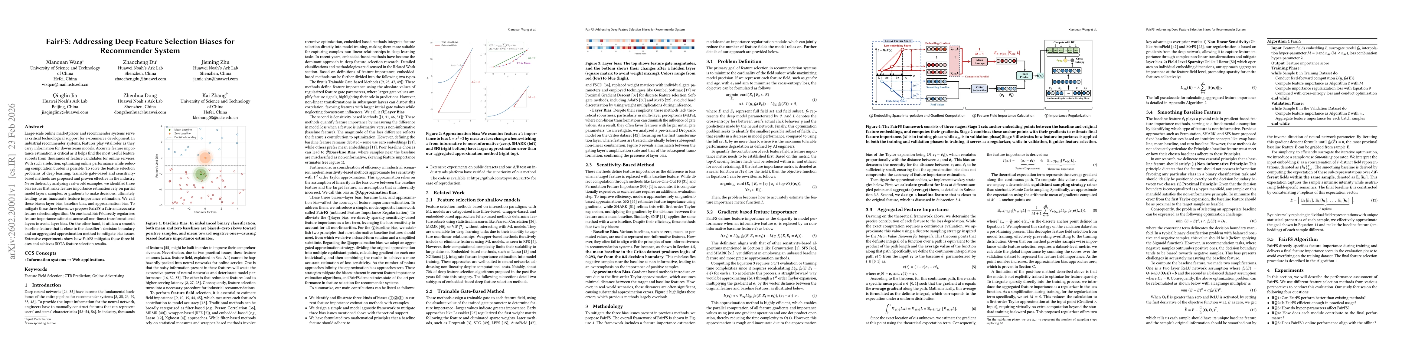 Thumbnail for FairFS: Addressing Deep Feature Selection Biases for Recommender System
