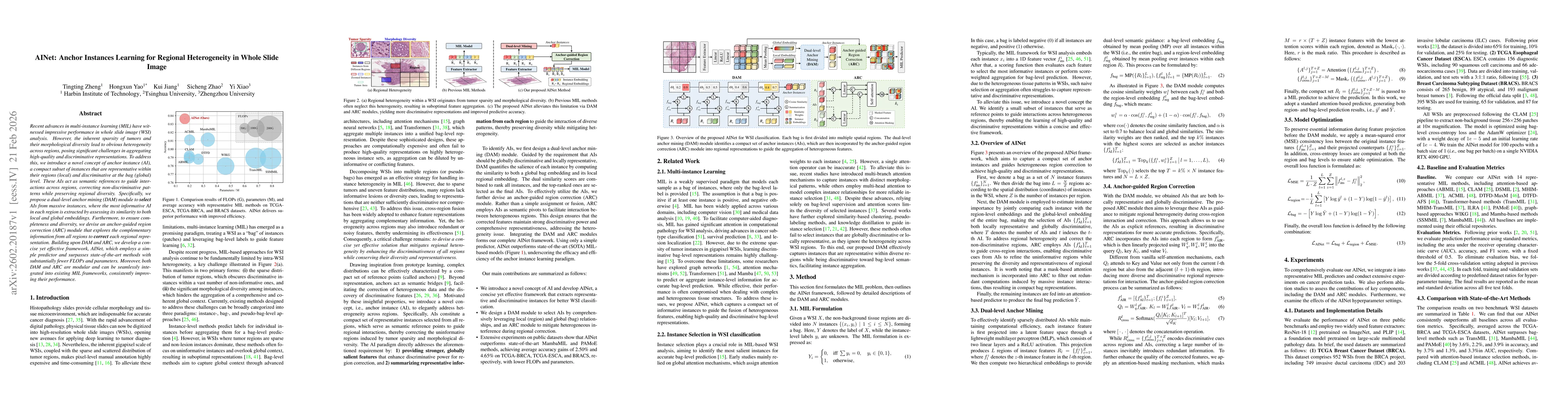 Thumbnail for AINet: Anchor Instances Learning for Regional Heterogeneity in Whole Slide Image