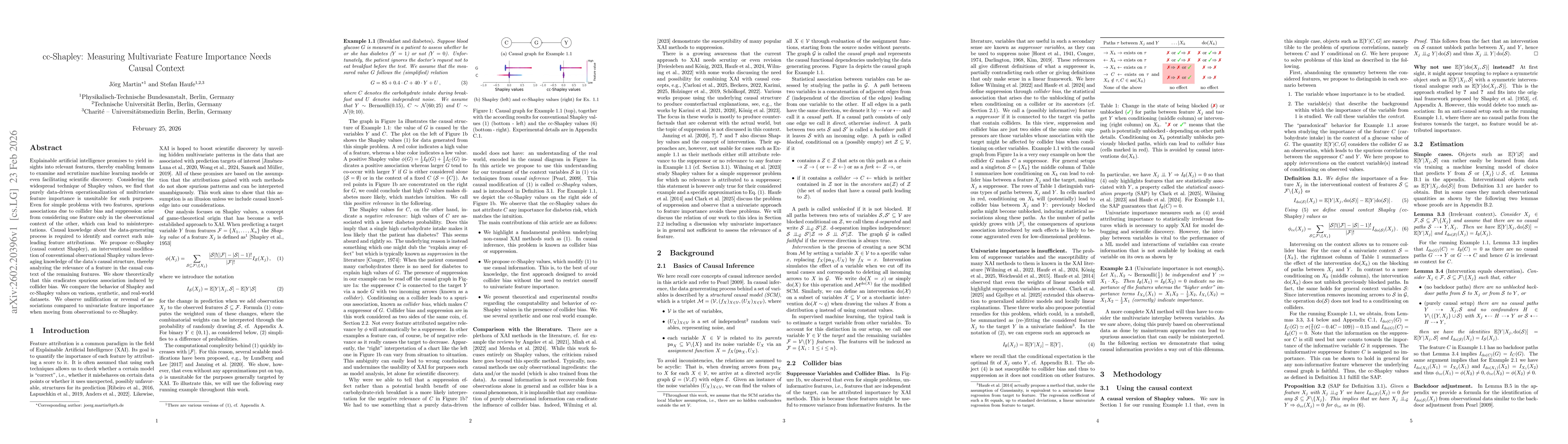 Thumbnail for cc-Shapley: Measuring Multivariate Feature Importance Needs Causal Context