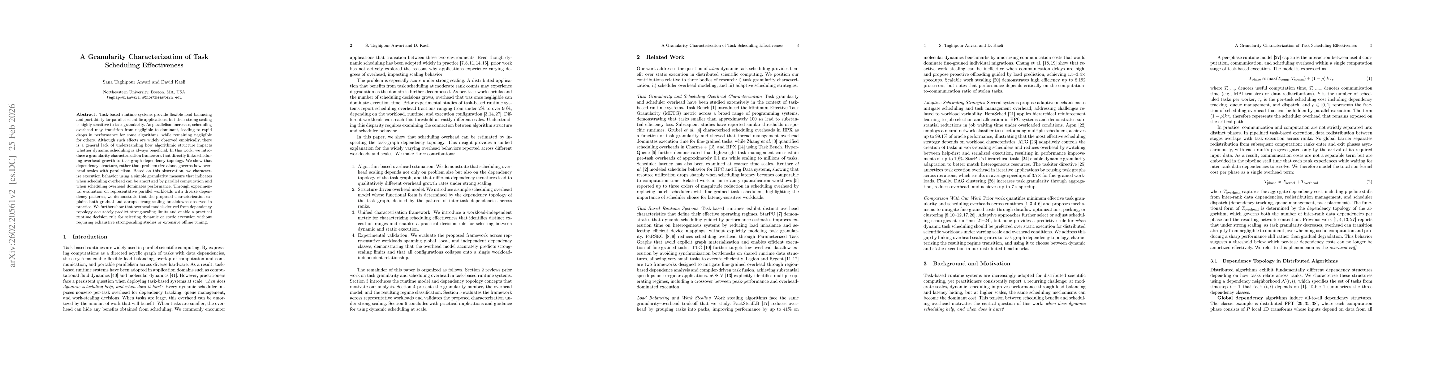 Thumbnail for A Granularity Characterization of Task Scheduling Effectiveness