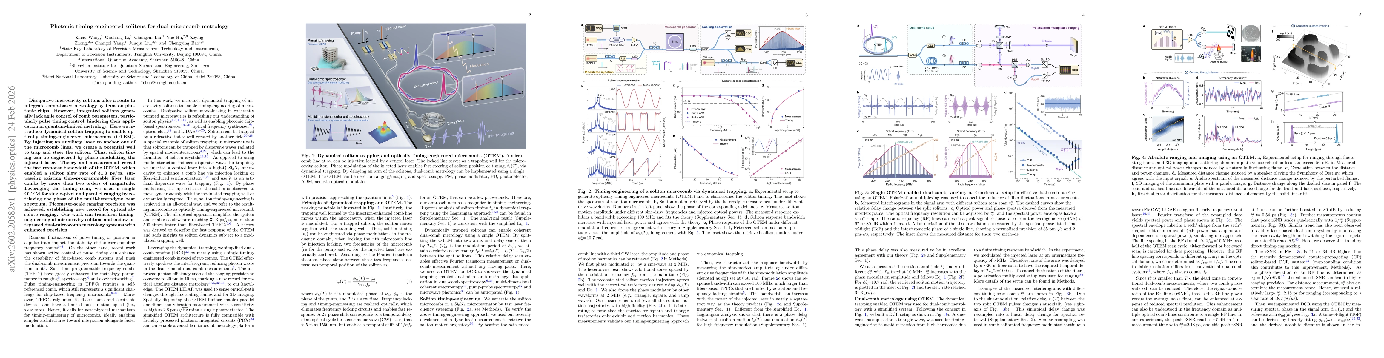 Thumbnail for Photonic timing-engineered solitons for dual-microcomb metrology