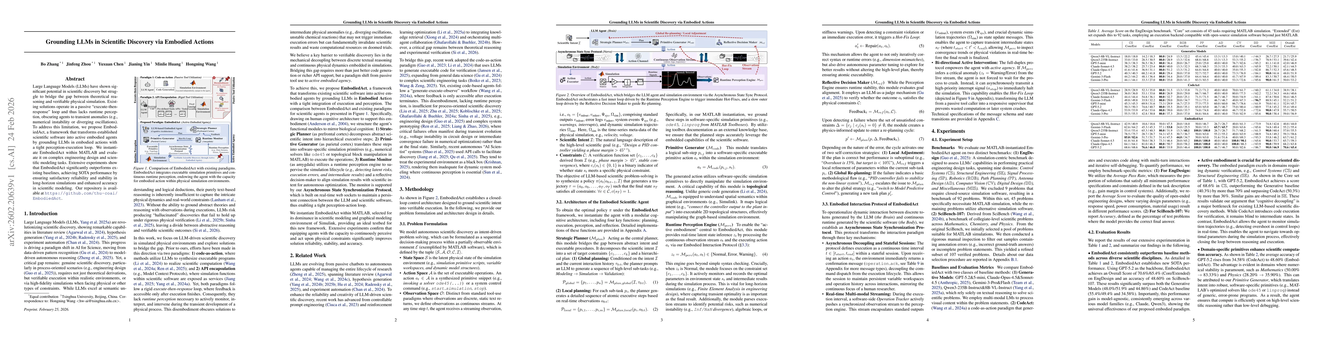 Thumbnail for Grounding LLMs in Scientific Discovery via Embodied Actions
