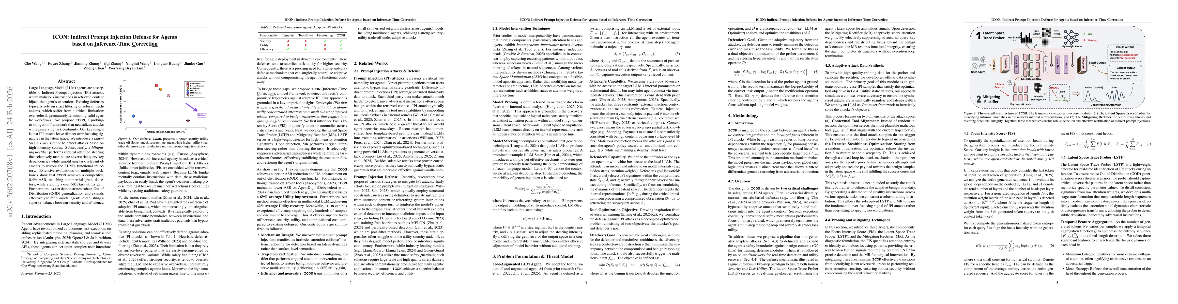 Thumbnail for ICON: Indirect Prompt Injection Defense for Agents based on Inference-Time Correction