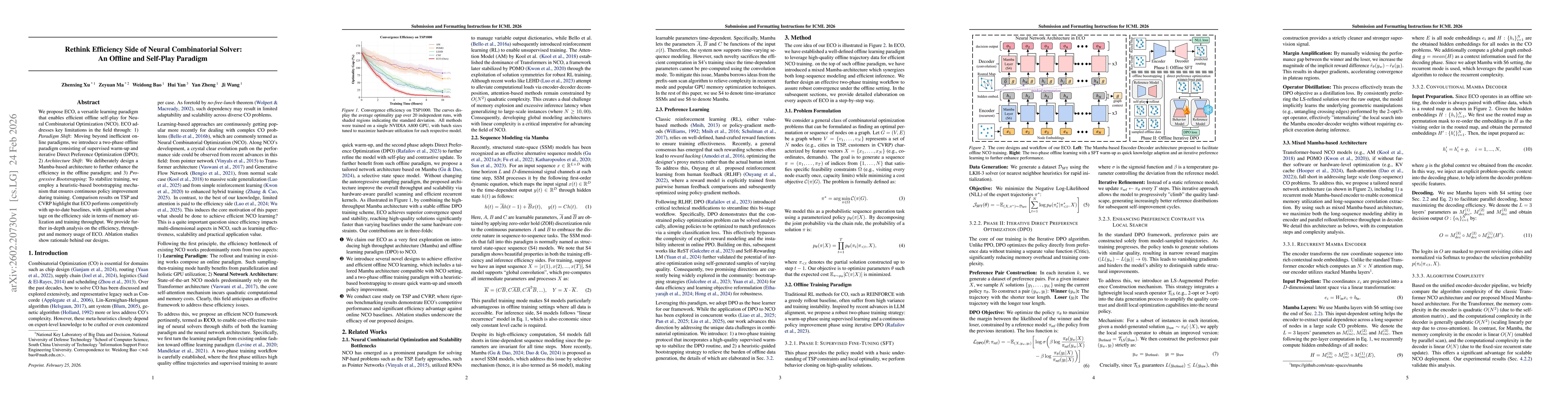 Thumbnail for Rethink Efficiency Side of Neural Combinatorial Solver: An Offline and Self-Play Paradigm