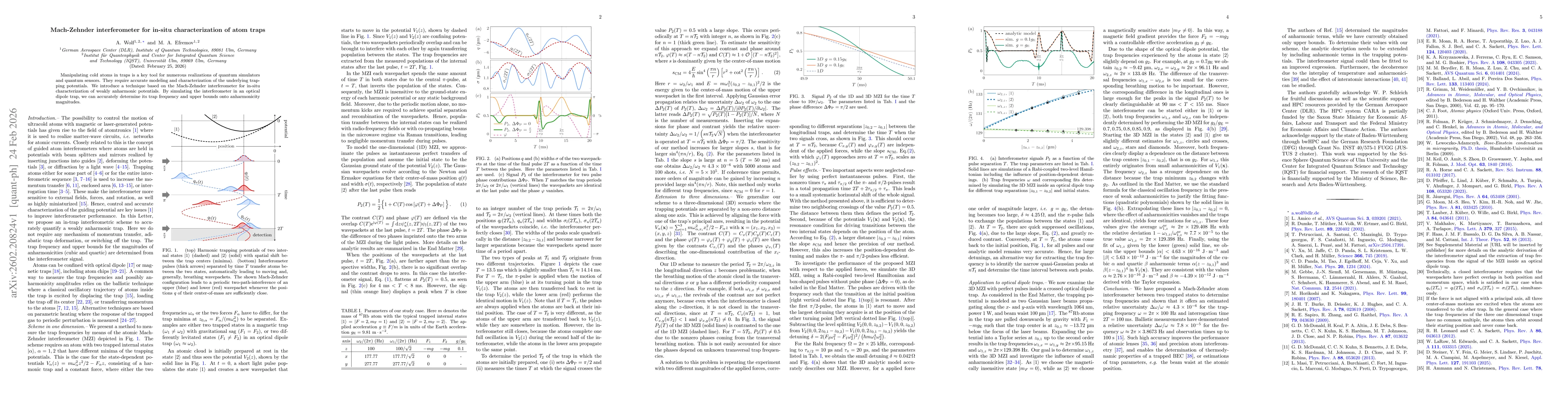 Thumbnail for Mach-Zehnder interferometer for in-situ characterization of atom traps