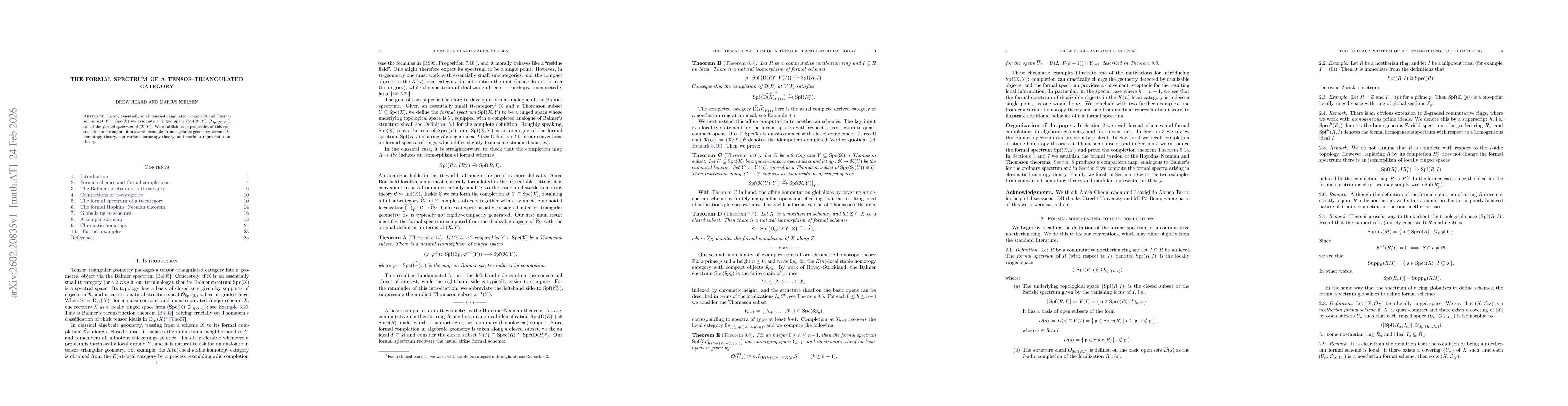 Thumbnail for The formal spectrum of a tensor-triangulated category
