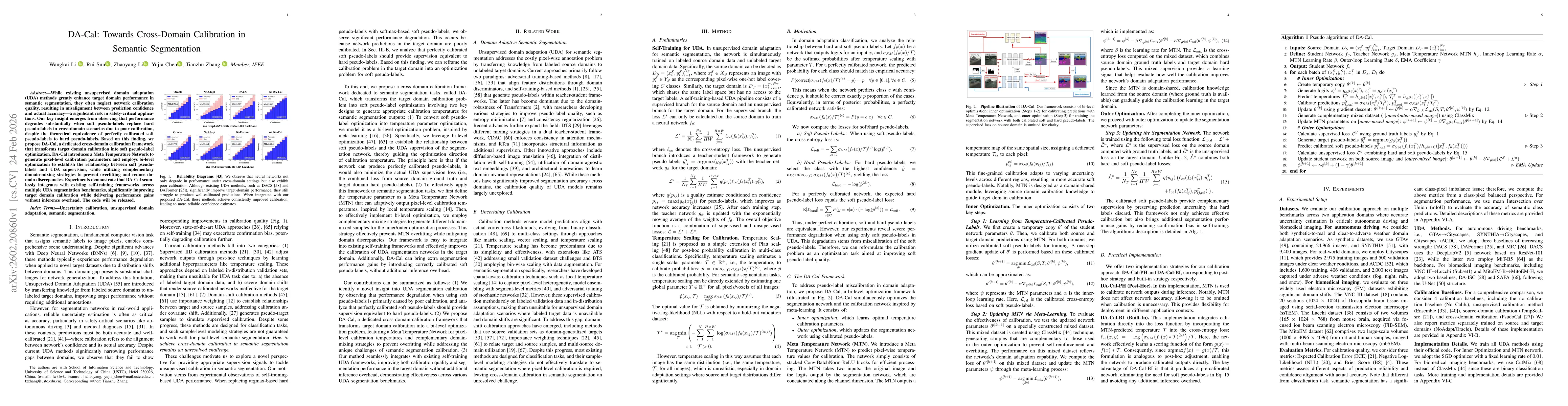 Thumbnail for DA-Cal: Towards Cross-Domain Calibration in Semantic Segmentation