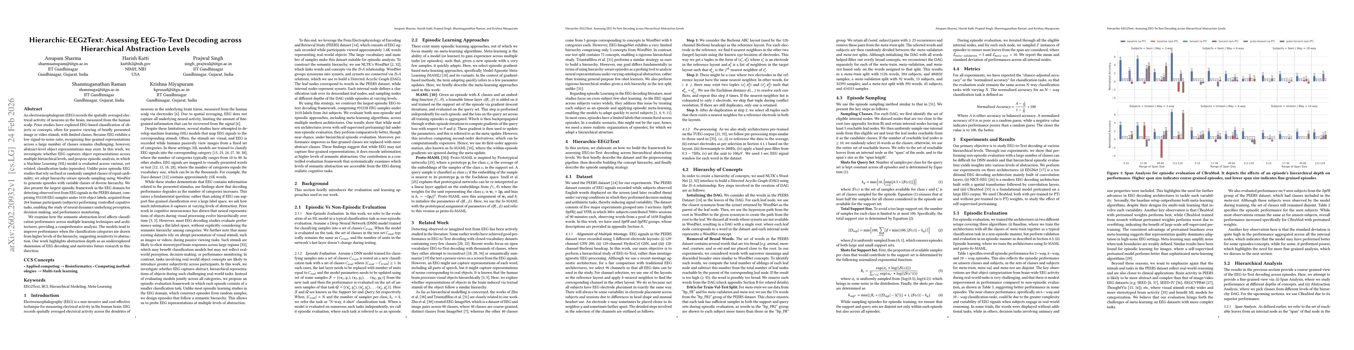 Thumbnail for Hierarchic-EEG2Text: Assessing EEG-To-Text Decoding across Hierarchical Abstraction Levels