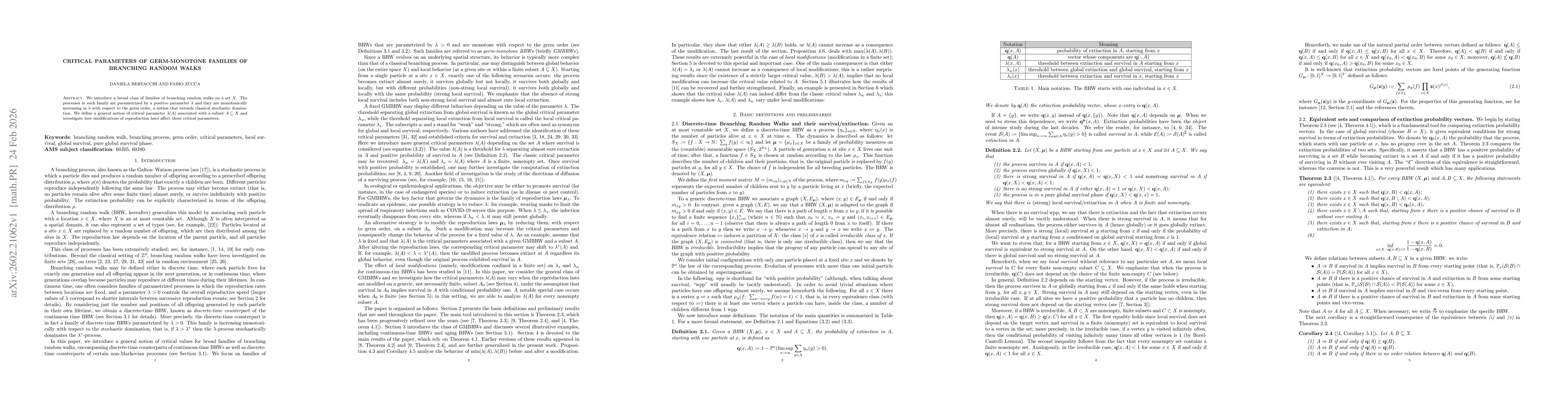 Thumbnail for Critical parameters of germ-monotone families of branching random walks
