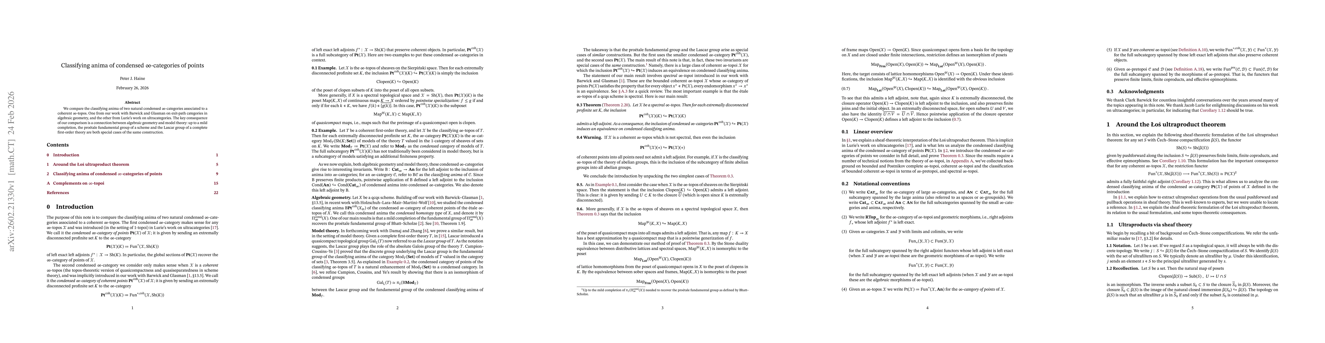 Thumbnail for Classifying anima of condensed $\infty$-categories of points