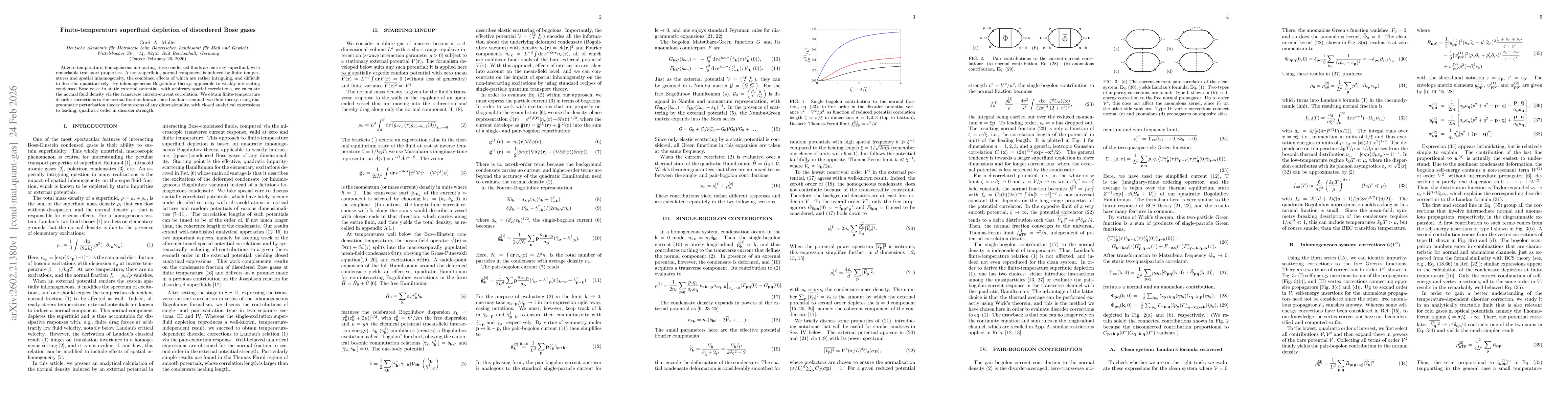 Thumbnail for Finite-temperature superfluid depletion of disordered Bose gases