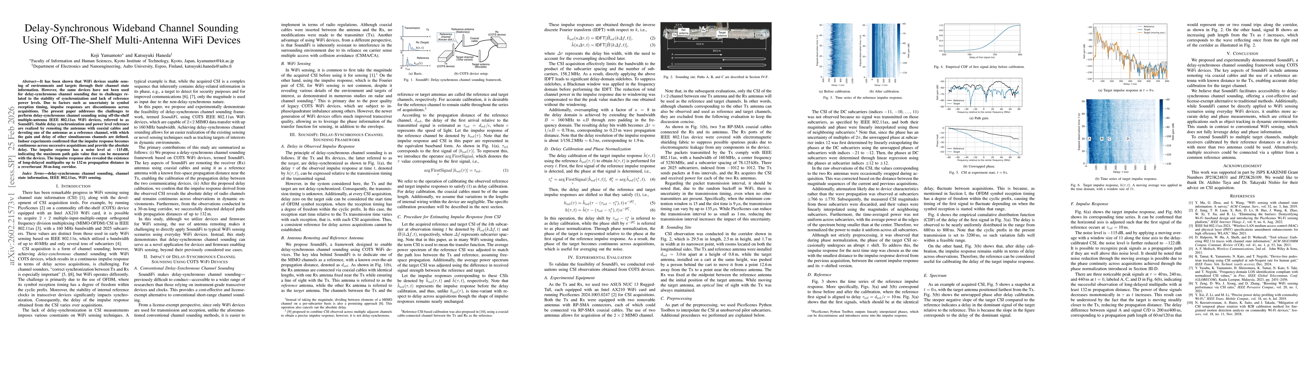 Thumbnail for Delay-Synchronous Wideband Channel Sounding Using Off-The-Shelf Multi-Antenna WiFi Devices