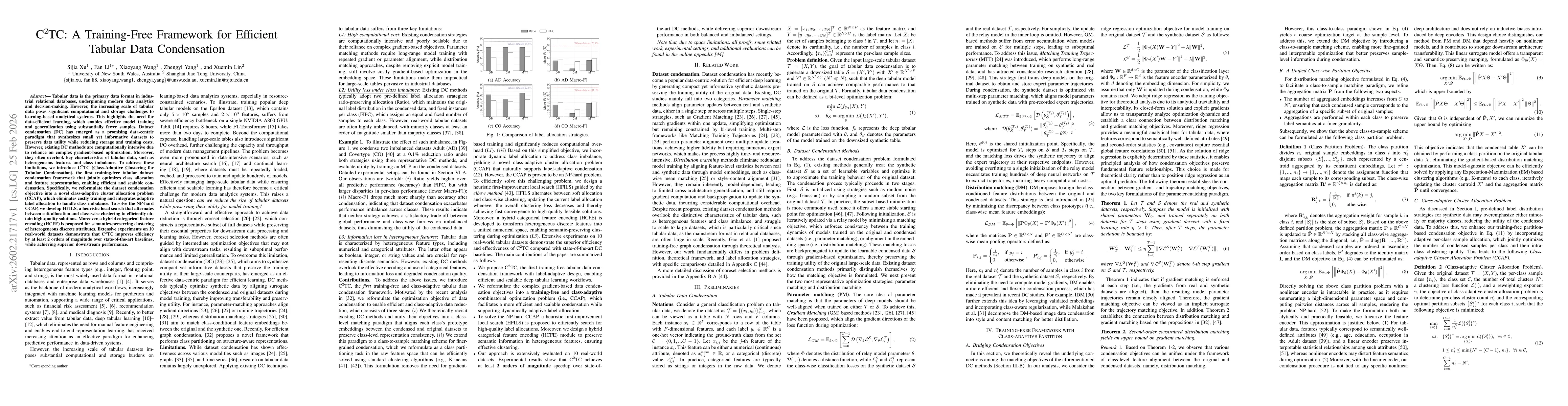 Thumbnail for C$^{2}$TC: A Training-Free Framework for Efficient Tabular Data Condensation