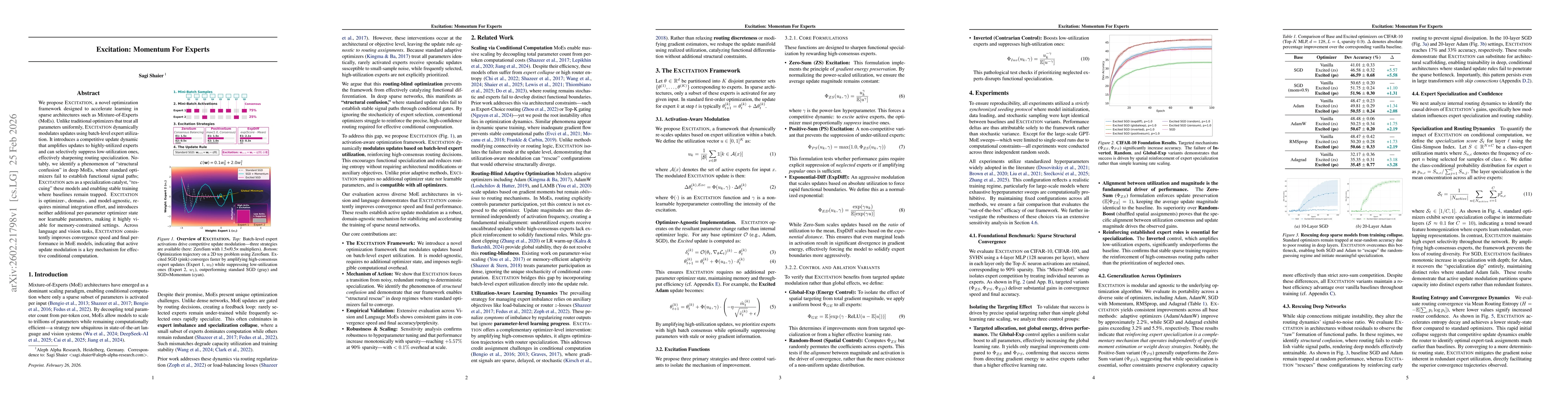 Thumbnail for Excitation: Momentum For Experts