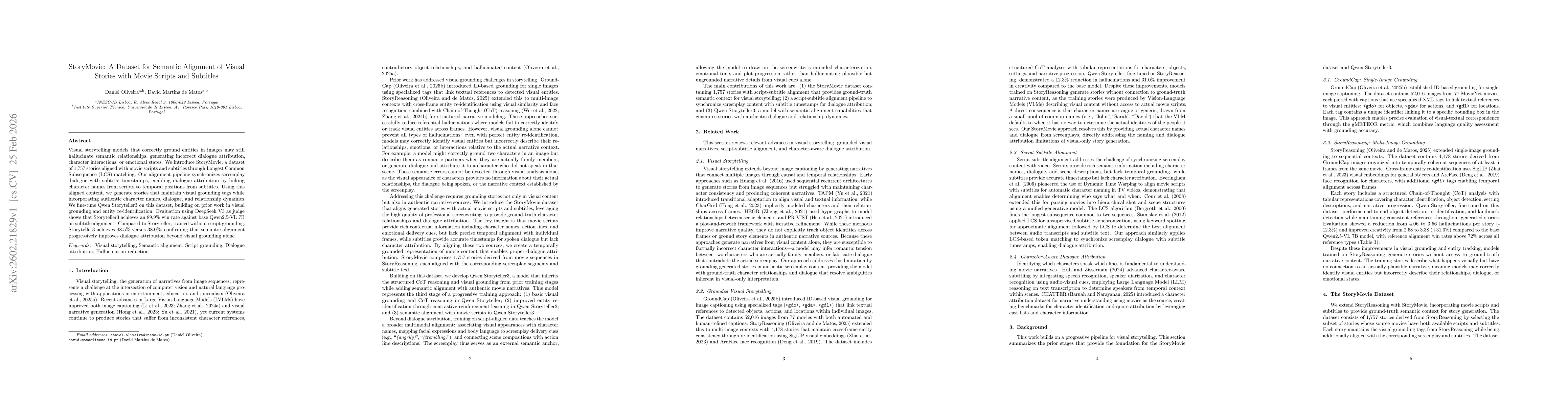 Thumbnail for StoryMovie: A Dataset for Semantic Alignment of Visual Stories with Movie Scripts and Subtitles