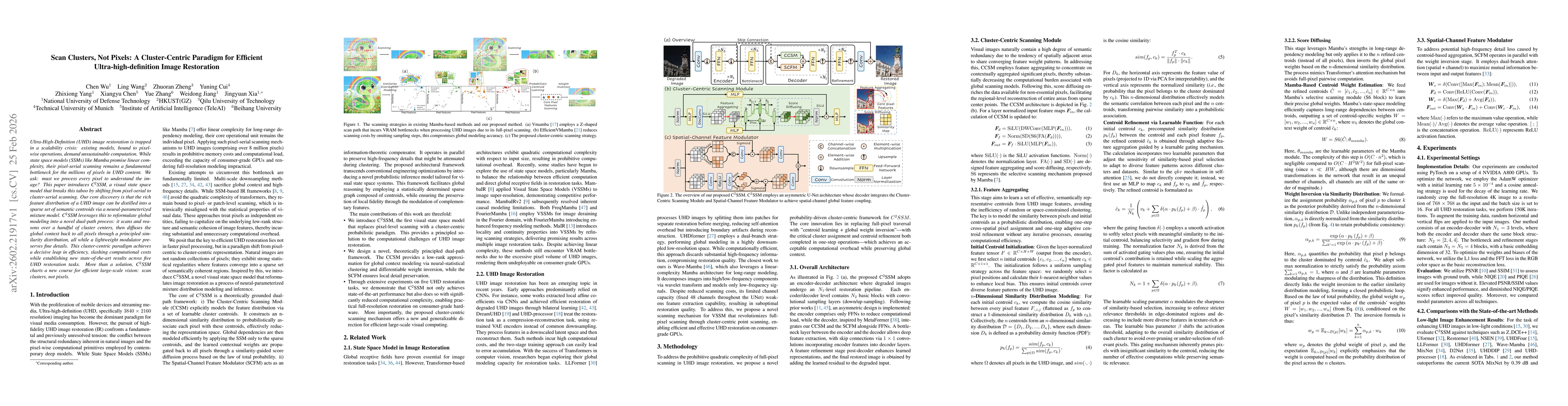 Thumbnail for Scan Clusters, Not Pixels: A Cluster-Centric Paradigm for Efficient Ultra-high-definition Image Restoration