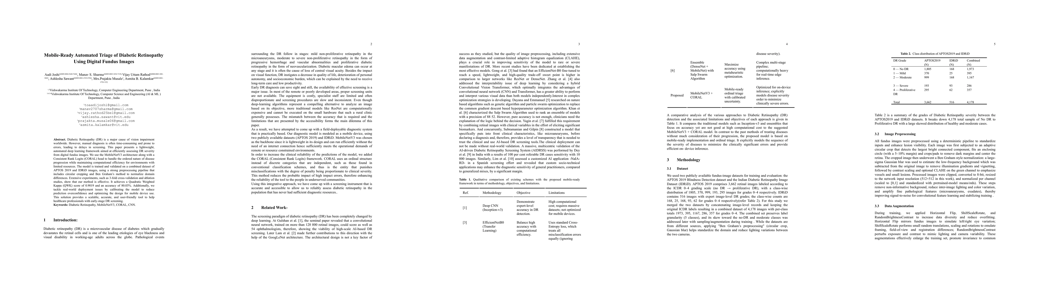 Thumbnail for Mobile-Ready Automated Triage of Diabetic Retinopathy Using Digital Fundus Images