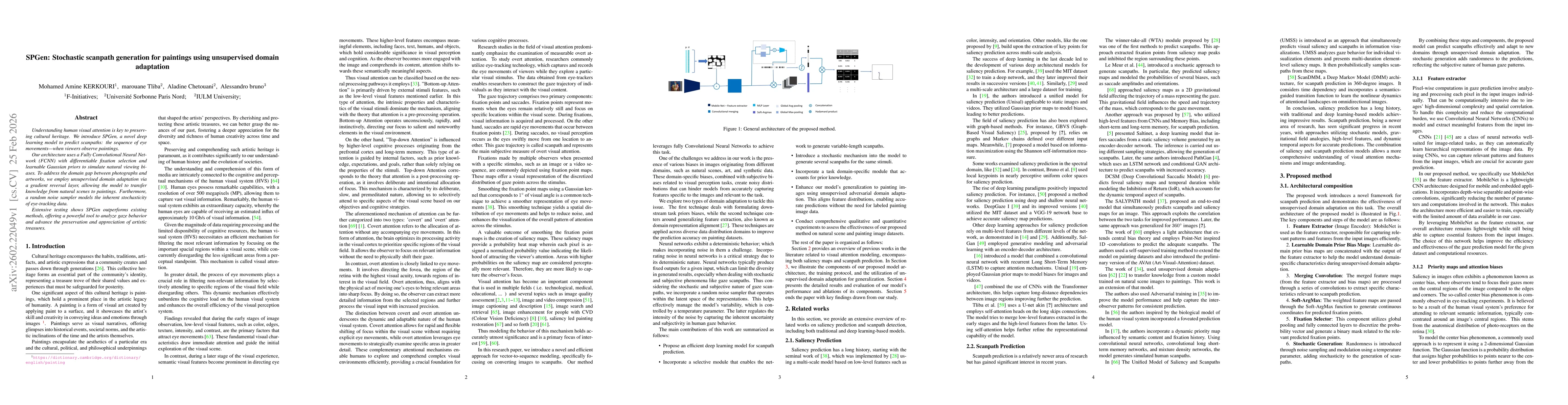 Thumbnail for SPGen: Stochastic scanpath generation for paintings using unsupervised domain adaptation