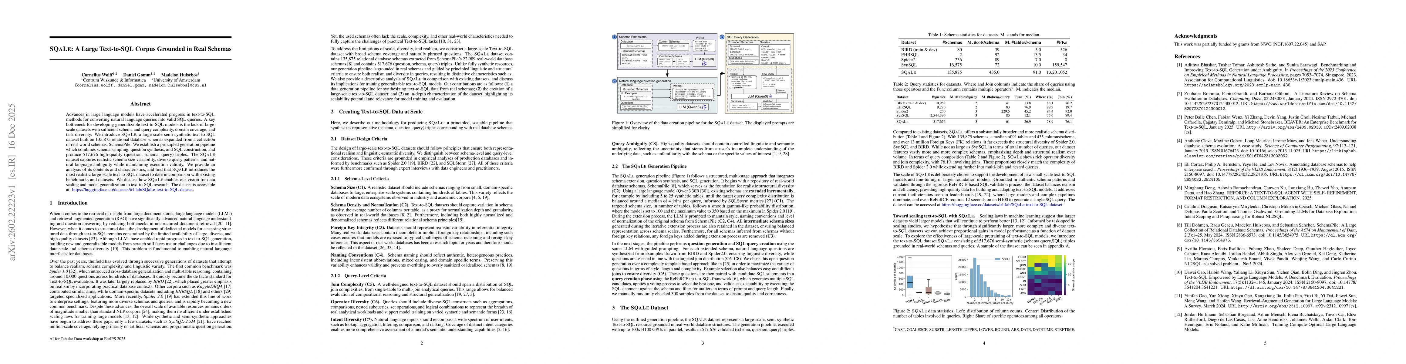 Thumbnail for SQaLe: A Large Text-to-SQL Corpus Grounded in Real Schemas