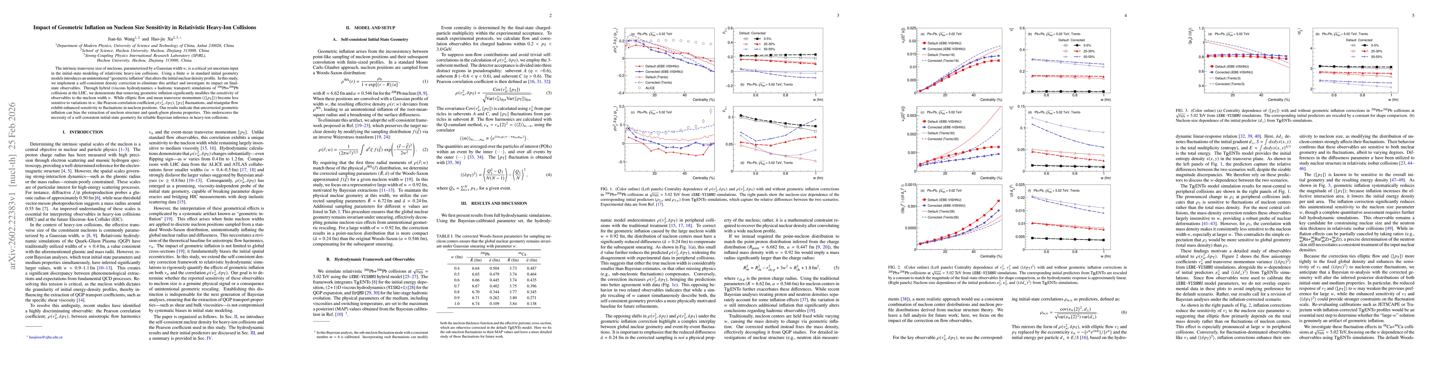 Thumbnail for Impact of Geometric Inflation on Nucleon Size Sensitivity in Relativistic Heavy-Ion Collisions