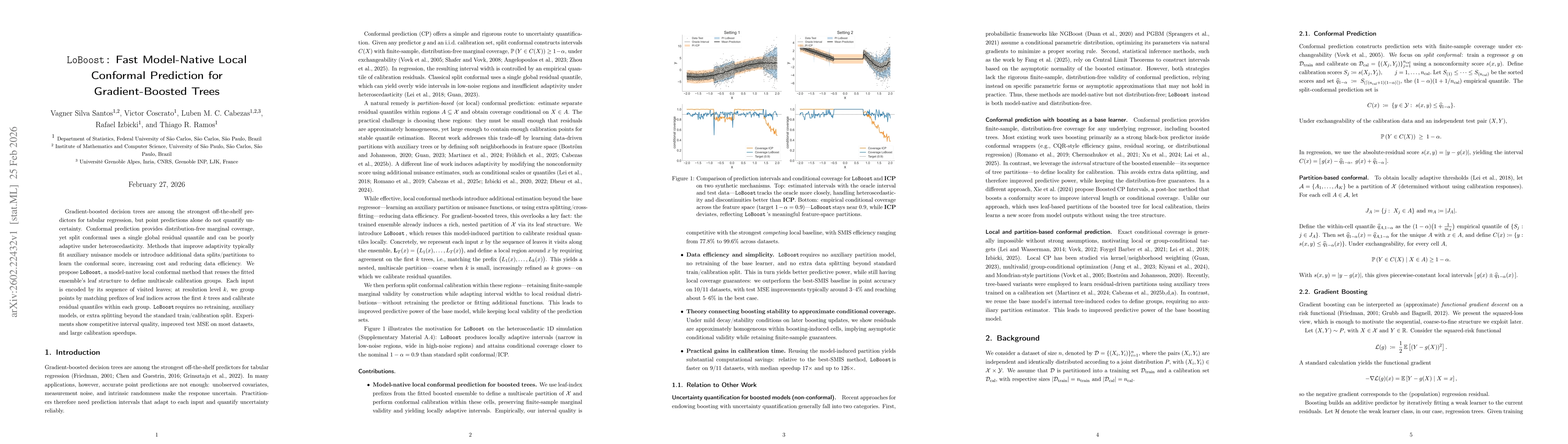 Thumbnail for LoBoost: Fast Model-Native Local Conformal Prediction for Gradient-Boosted Trees