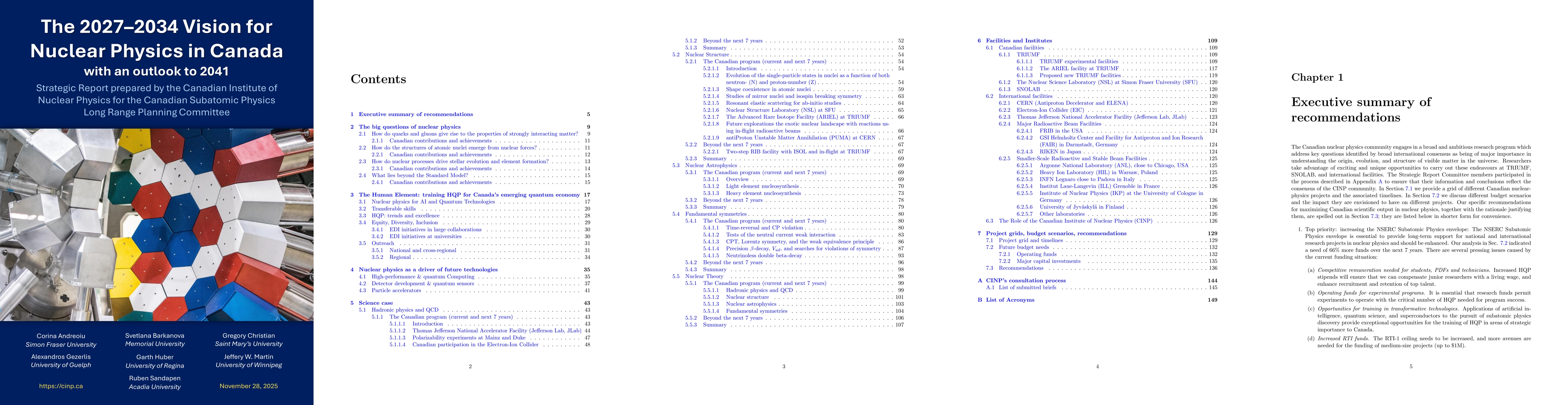 Thumbnail for The 2027-2034 Vision for Nuclear Physics in Canada, with an outlook to 2041