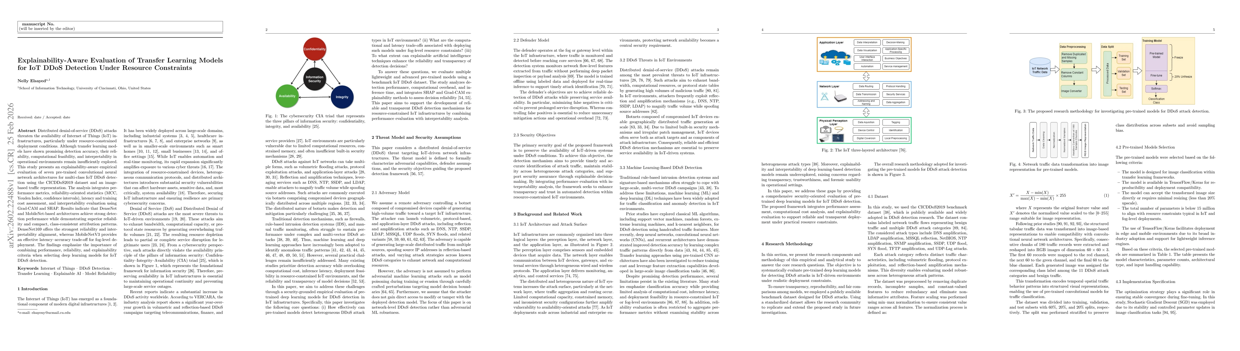 Thumbnail for Explainability-Aware Evaluation of Transfer Learning Models for IoT DDoS Detection Under Resource Constraints