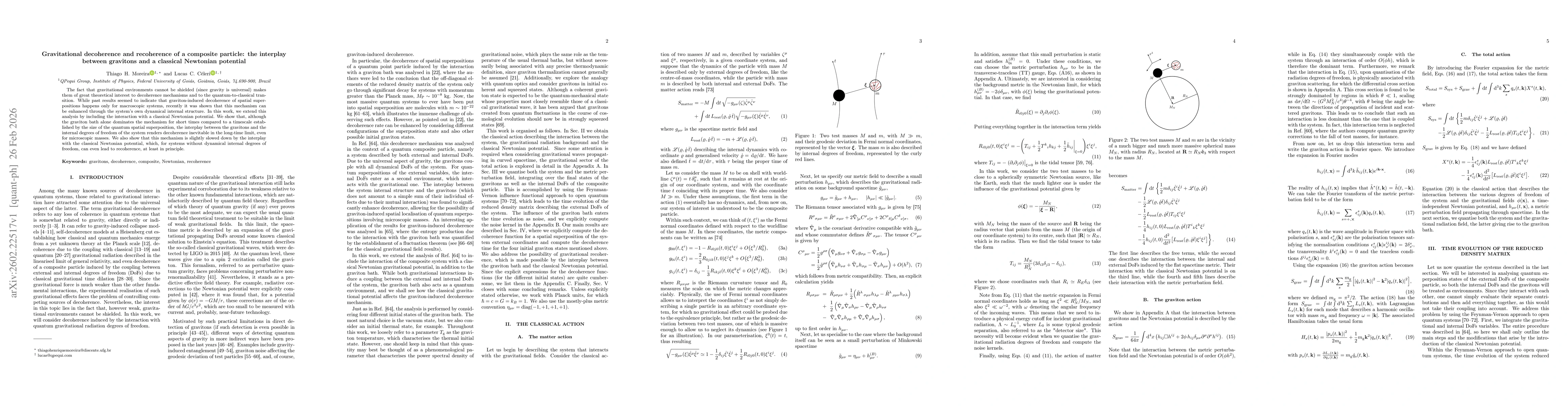 Thumbnail for Gravitational decoherence and recoherence of a composite particle: the interplay between gravitons and a classical Newtonian potential